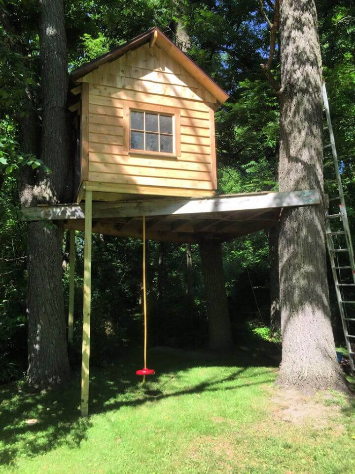 Самодельный деревянный поддон TreeHouse