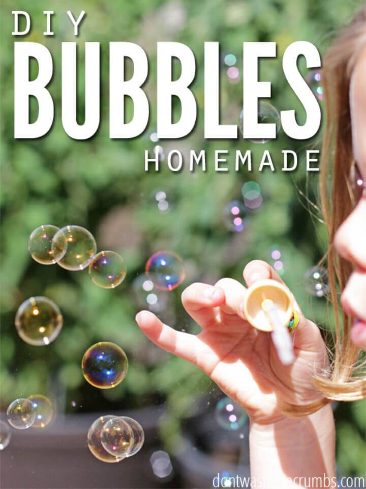 Легкие домашние пузыри своими руками
