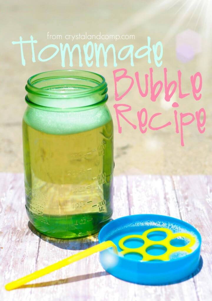 Рецепт домашних пузырей для детей
