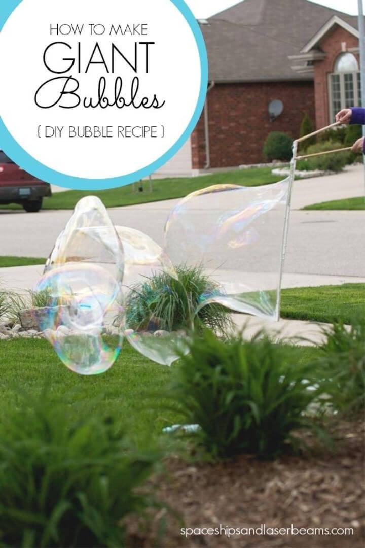 Домашние гигантские пузыри